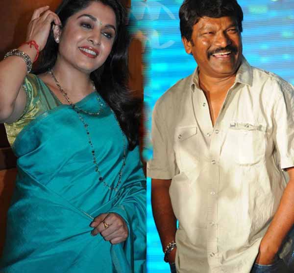 ramya krishna,krishna vamsi,rudhraksha movie  కృష్ణవంశీ దర్శకత్వంలో రమ్యకృష్ణ..! 